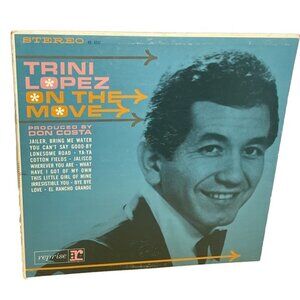 Trini Lopez On The Move (Vinyl, 1964) Reprise RS-6112 VG+ LP Record Album